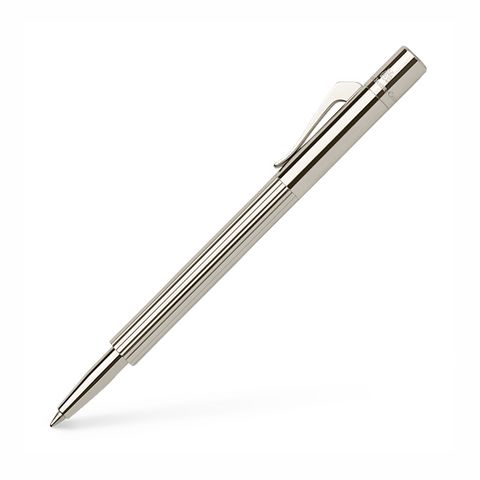 Graf von Faber-Castell Propelling Ballpen - Pocket/Platinum Plated