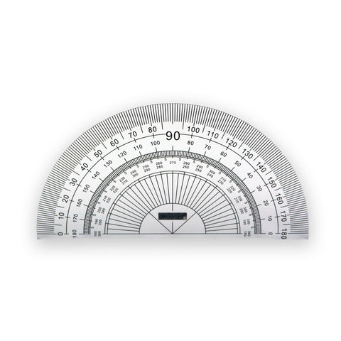 Protractor  - 180Deg/10cm