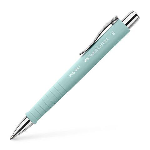 Polyball Ballpoint Pen - Caribic Blue Barrel/Blue Ink XB
