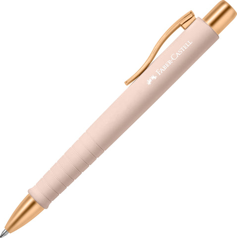 Polyball Ballpoint Pen URBAN - Pale Rose Barrel/Blue Ink XB