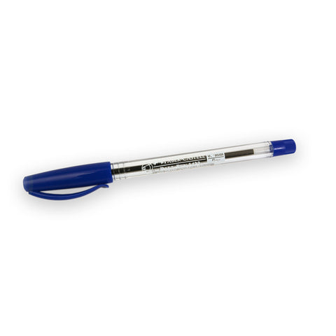 - Faber-Castell Ballpoint Pen Grip 1423 - Needle Tip 0.7mm/Blue (non erasable)