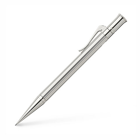 Graf von Faber-Castell Propelling Pencil - Classic Platinum/Platinum Plated
