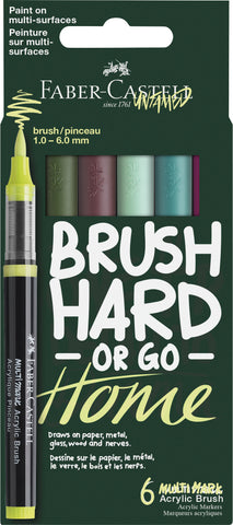Acrylic Marker Multimark Brush - Trend x6