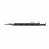 Graf von Faber-Castell Propelling Ballpen - Guilloche Chevron Resin/Rhodium Plated