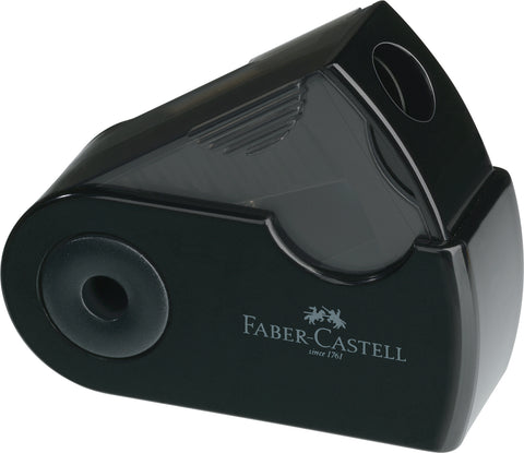 Faber-Castell Sharpener - Sleeve Single Hole Mini with Container