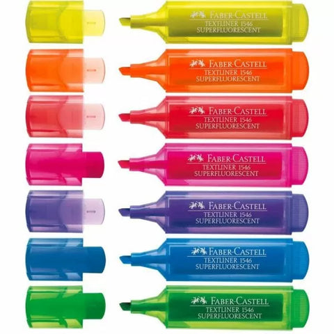 - Faber-Castell Textliner 1546 - Assorted Colours (pack of 4)