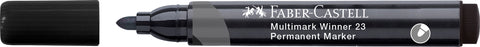 Faber-Castell Permanent Marker Black (pack of 2)