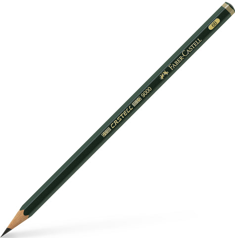Faber-Castell Castell 9000 Pencil - 6B