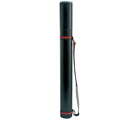 Drawing Tube Extendable  80-120cm x 7.5cm Black