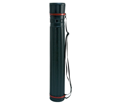 Drawing Tube Extendable  75-135cm x 12.5cm Black