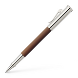 Graf von Faber-Castell  Rollerball Pen - Guilloche Cognac Resin Rhodium Plated