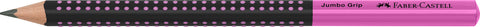 Grip JUMBO Pencil Two Tone - Black/Pink