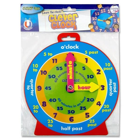 Large Cardboard Clock