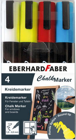 Chalk Marker Duo Pkt x 4