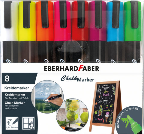 Liquid Chalk Marker Duo Pkt x 8