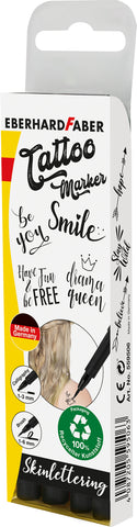 Tattoo Marker - Skin Lettering Set x 4
