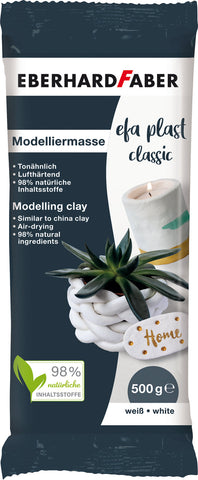 Clay - Classic Air Hardening/White/500g
