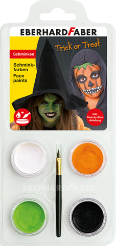 Face Paint Set - Pumpkin/Witch