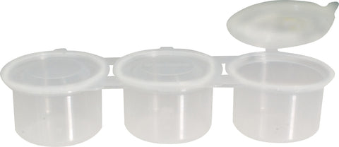 Pots Multipurpose - Mixing/Storing - Set of 3 x 75ml