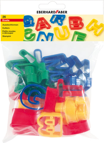 Dough Moulds/Cutters - 26 Asstd Shapes