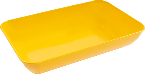 Plastic Tray for Crafts - Yellow