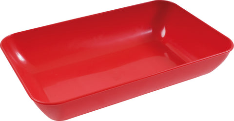 Plastic Tray for Crafts - Red