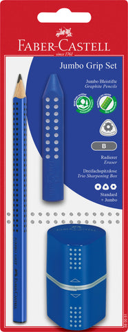 Grip Trio Set JUMBO - Blue Blister Card