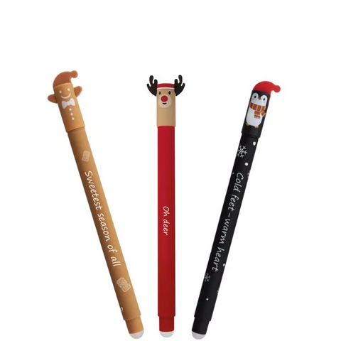 Gel Roller Erasable - Gingerbread Man