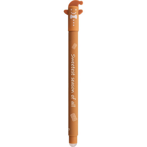 Gel Roller Animal Erase It! Gingerbread man