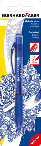 Gel Roller Erasable Click - Blue