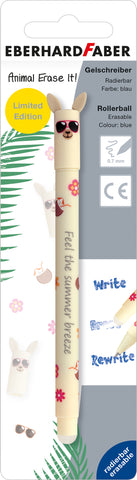 Gel Roller Erasable - Lama Motif