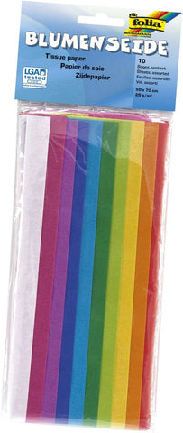 - Kite Paper 50 x 70 - Pkt x 10 sheets/Assorted Colours
