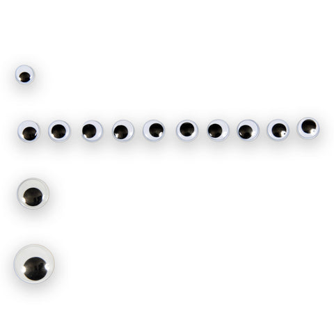 Googly Eye - Medium Size 15mm (pack of 12)