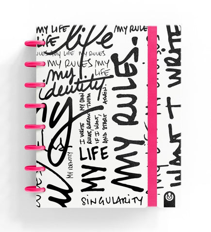 Notebook A5 INGENIOX Planner - My Life/Pink/Grid