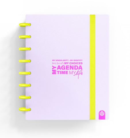 A5 INGENIOX Planner - Neon/Mauve/Pastel