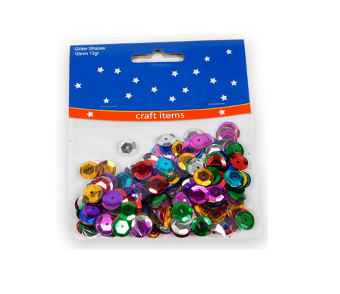 Sequins Large Size - Pkt  Assorted Colours