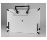 A2 Drawing board 50x70 with Parallel Ruler & Rack + Cover Portfolio Bag + Set Squares