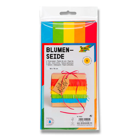 Kite Paper 50 x 70 - Pkt x 5 sheets/Asstd Cols