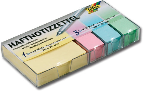 Self Adhesive Notelets in Container