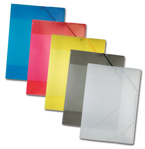 A3 Elasticated Portfolio - Frost Red/Yellow/Anthracite