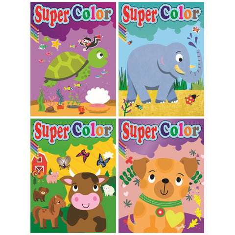 Super Colouring Book x 192pgs