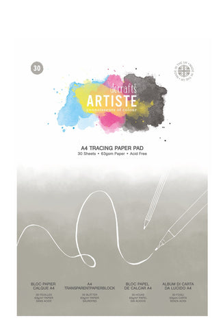 Tracing Pad - 63gsm/A4/30 sheets Artiste