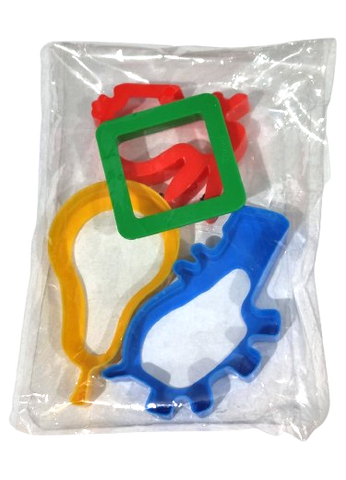 Dough Moulds/Cutters - Assorted Cuttters x4