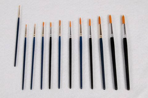 Paint Brush Gold Teklon Round - 00 (114881)