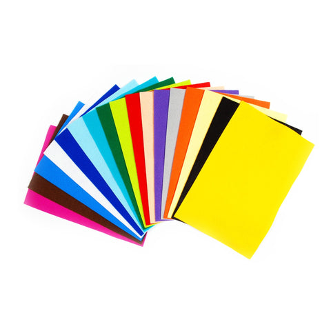 Felt Sheet - 20 x 30/1 Sheet/Asstd Cols