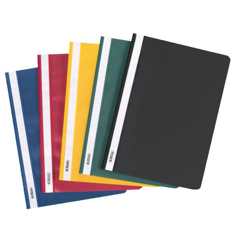 Flat File A4 Pp Assorted Colours