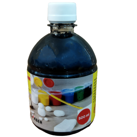 Tempera/Poster Colour  - 500ml Bottle/Black