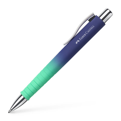 Ballpoint Pen - Polyball/Flow Edition Buzzing Blue Barrel/Blue Ink XB