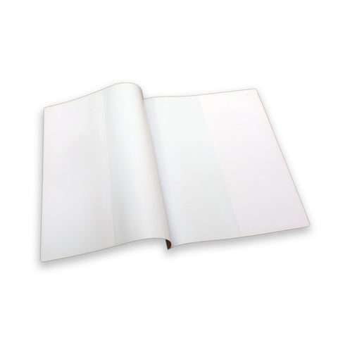 A5 Plastic Exercise Book Cover - White