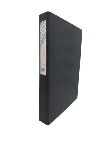A4 - 2 Ring Ringfile Hard cover - Black